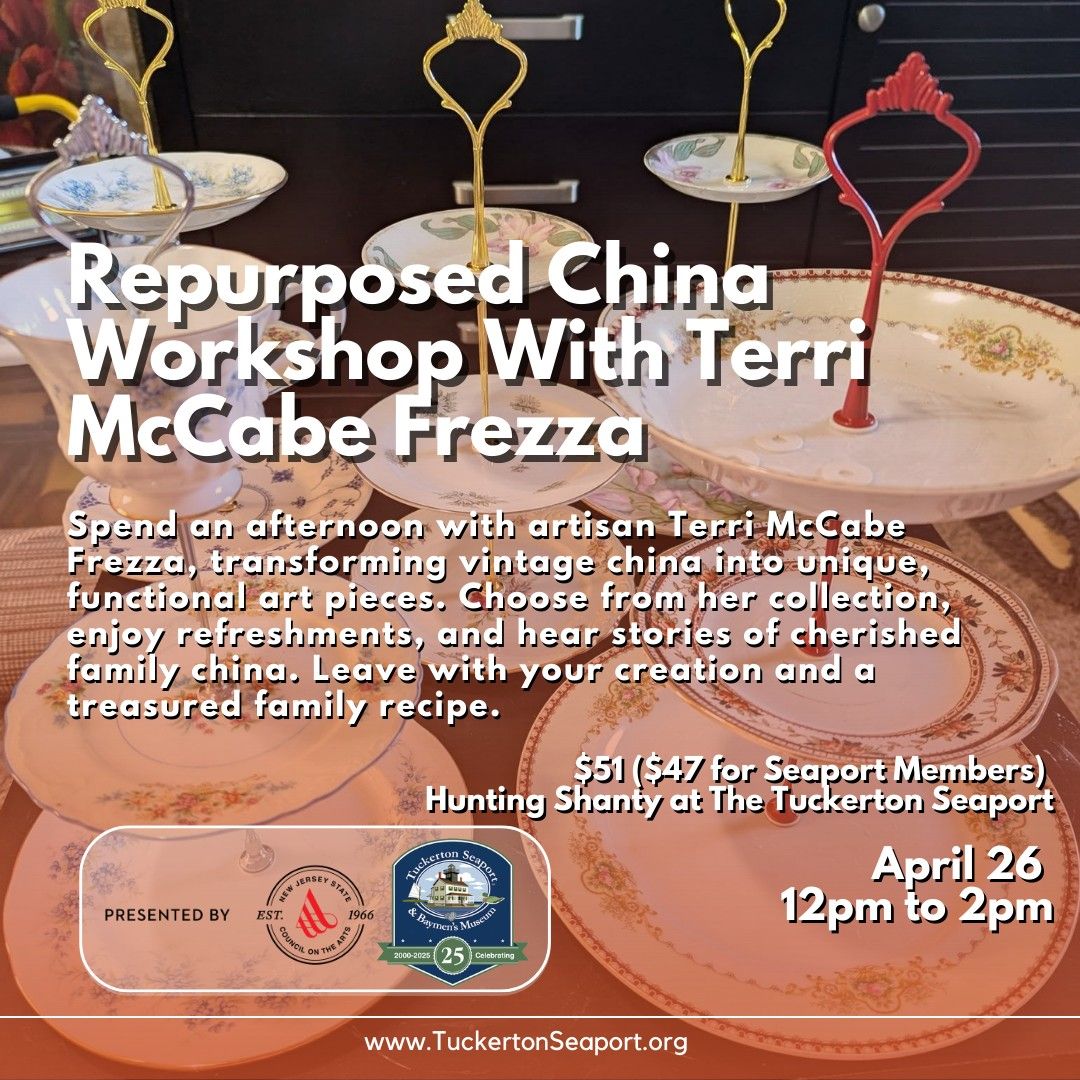 Repurposed China Workshop with Terri McCabe Frezza