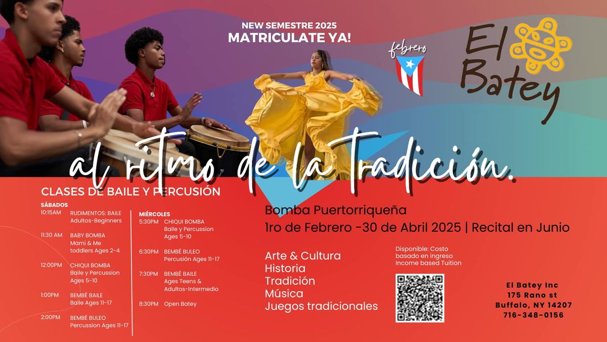 Cultural Bomba Drum & Dance Classes