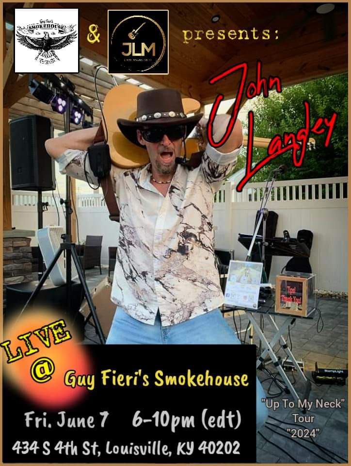 "John Langley" LIVE @ "Guy Fieri's Smokehouse"