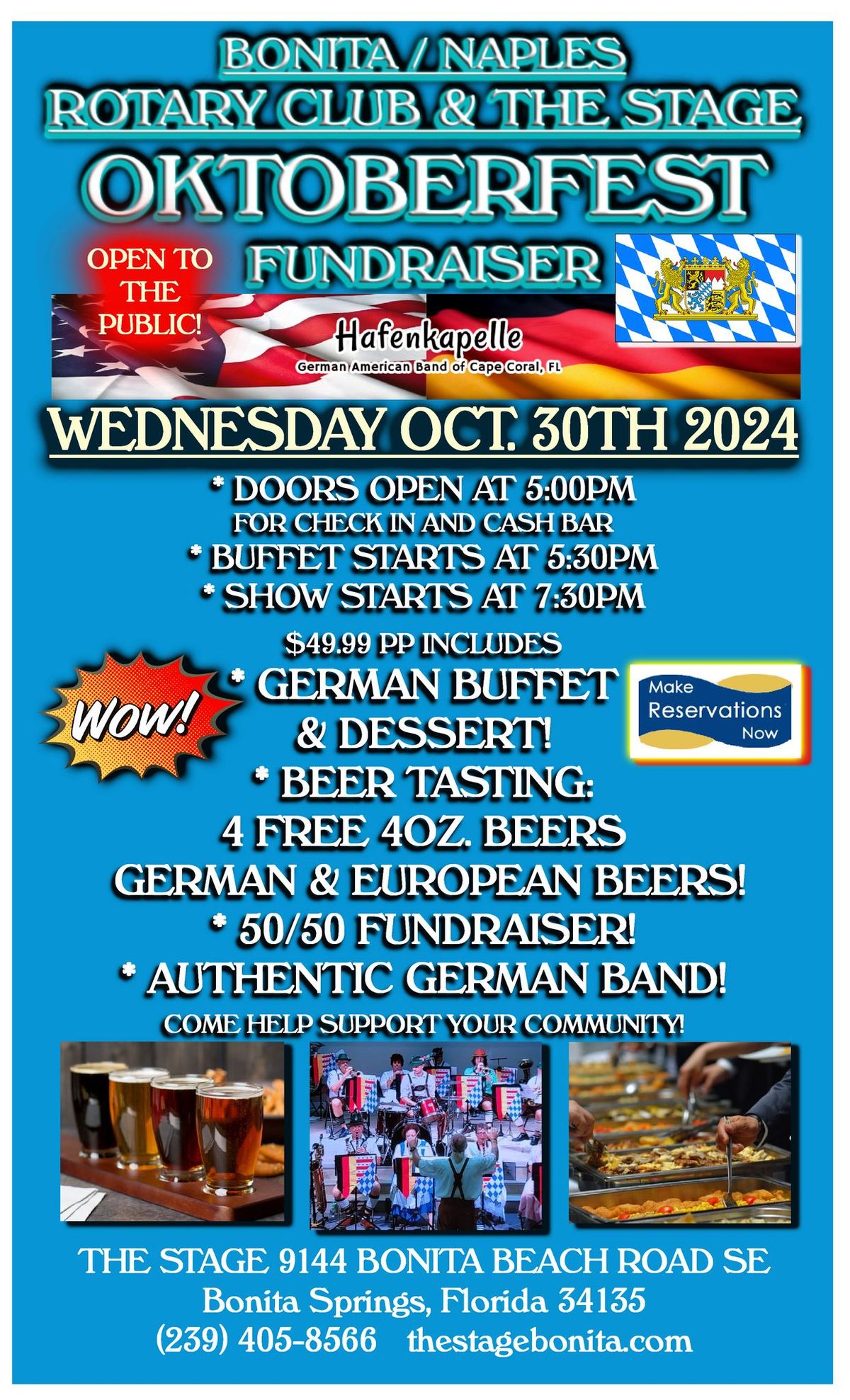 Oktoberfest Fundraiser-Bonita\/Naples Rotary Club & The Stage