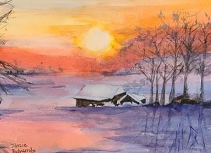 Beginning Watercolor VI with Janie Edwards