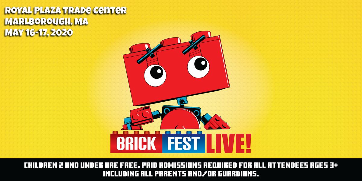 *NEW 2021 DATES* Brick Fest Live (Marlborough, MA)