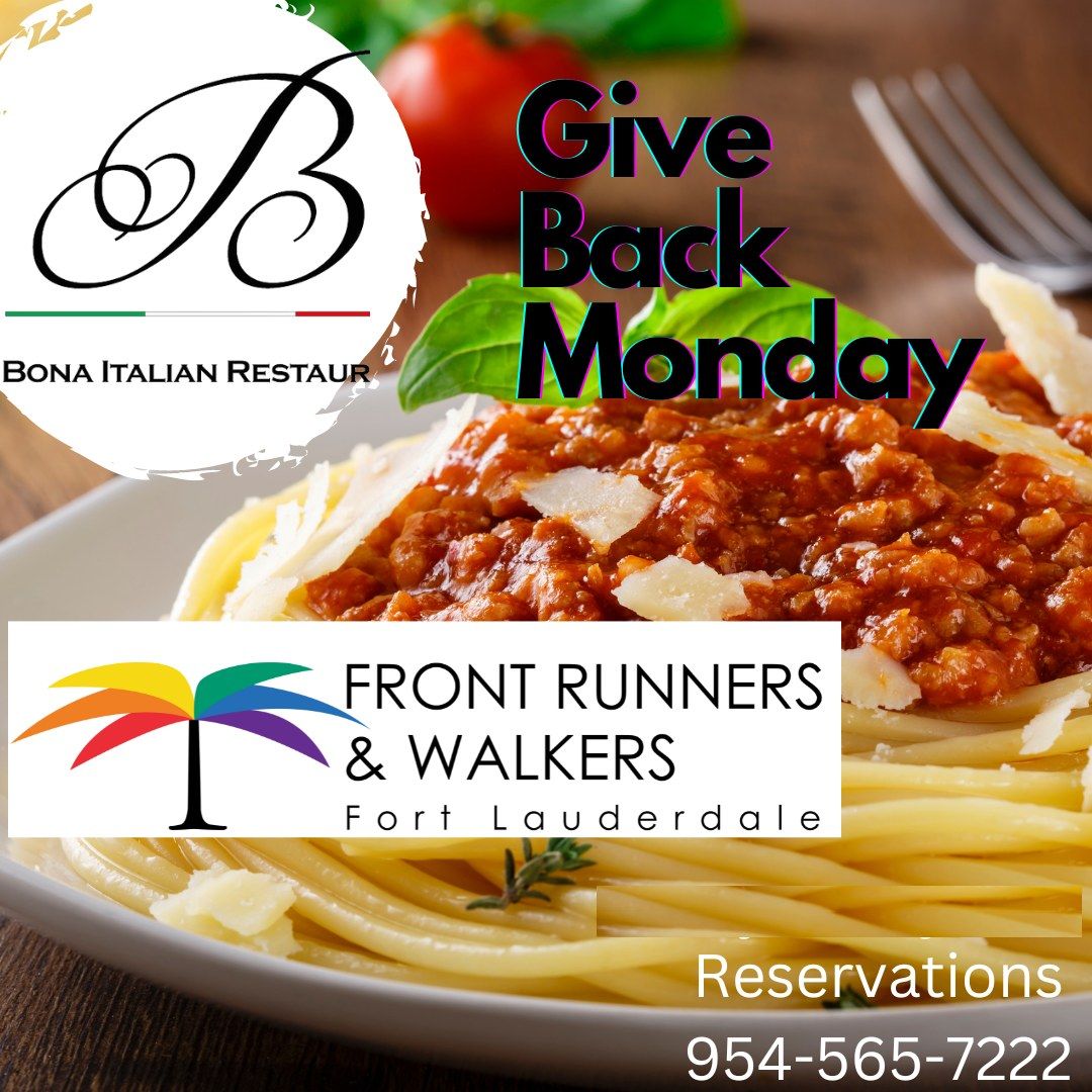 FRWFL Fundraiser at Bona Italian