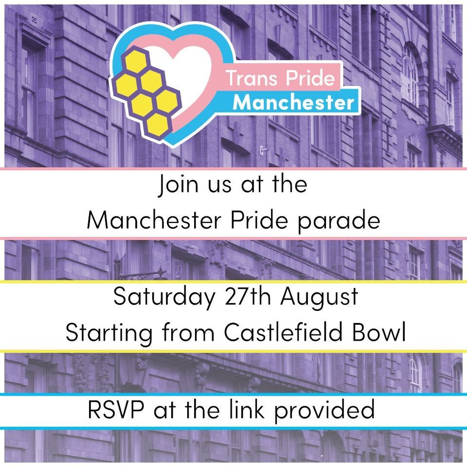 Trans Pride Manchester in the Manchester Pride parade