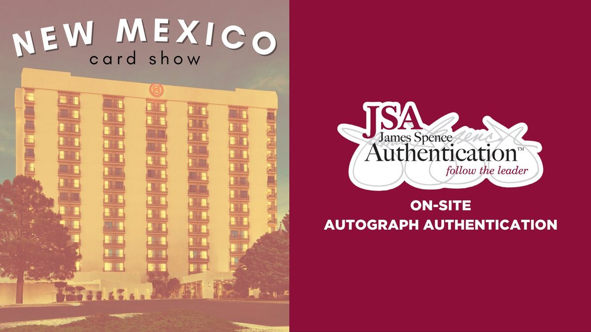 JSA at the New Mexico Card Show