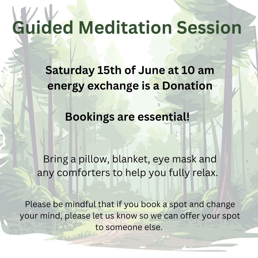Guided Meditation Session!