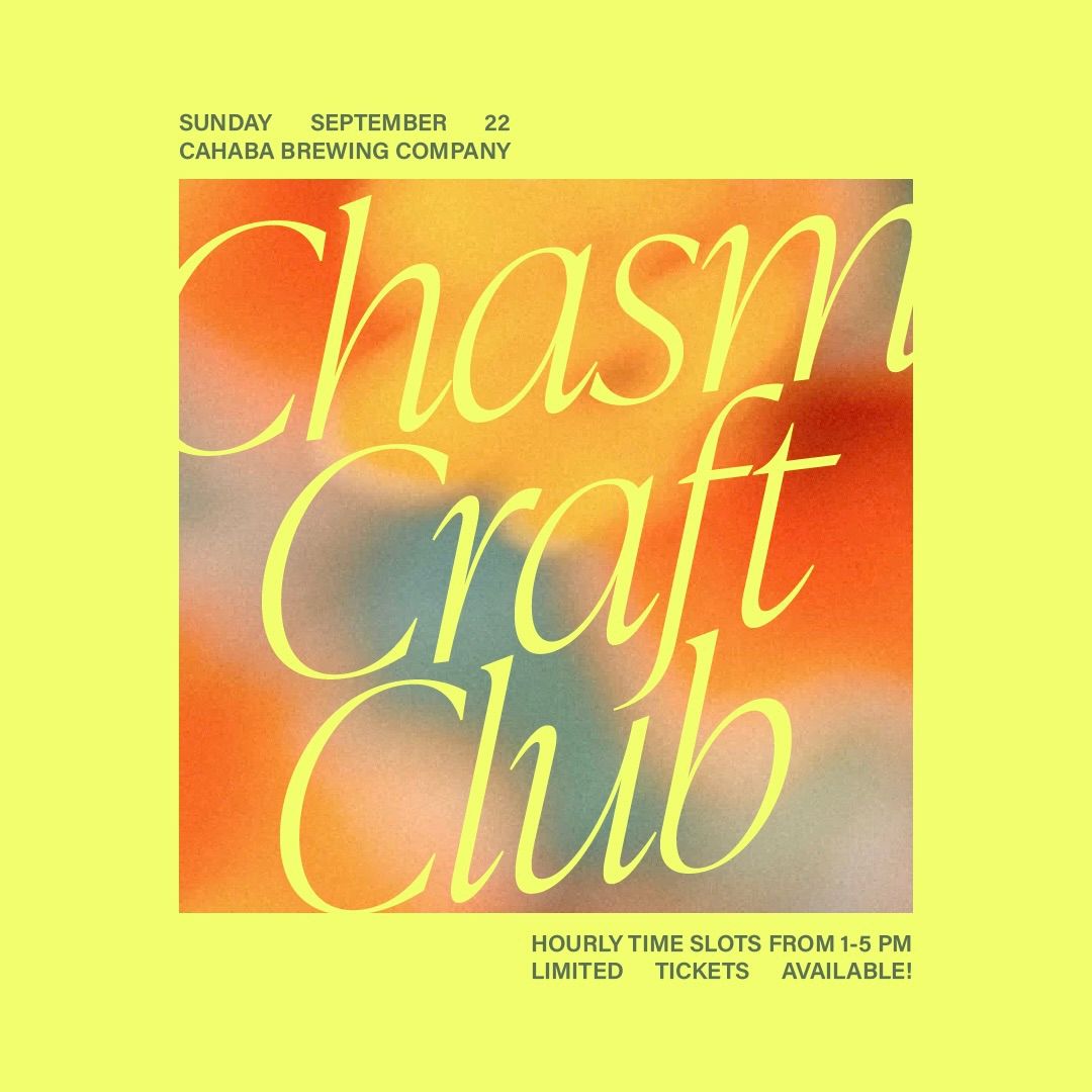 Chasm Craft Club - September