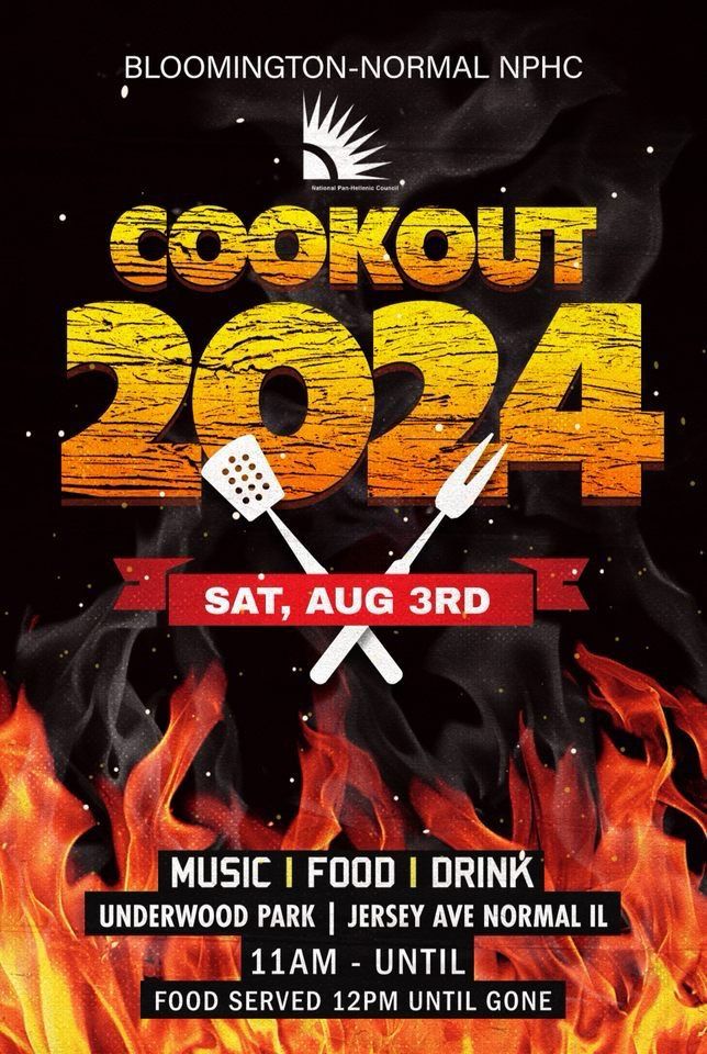 Cookout- NPHC Bloomington\/Normal