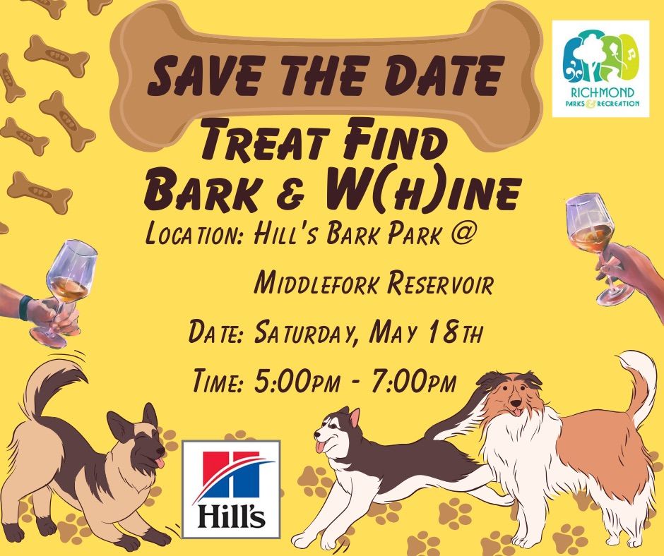 Treat Find Bark and W(h)ine