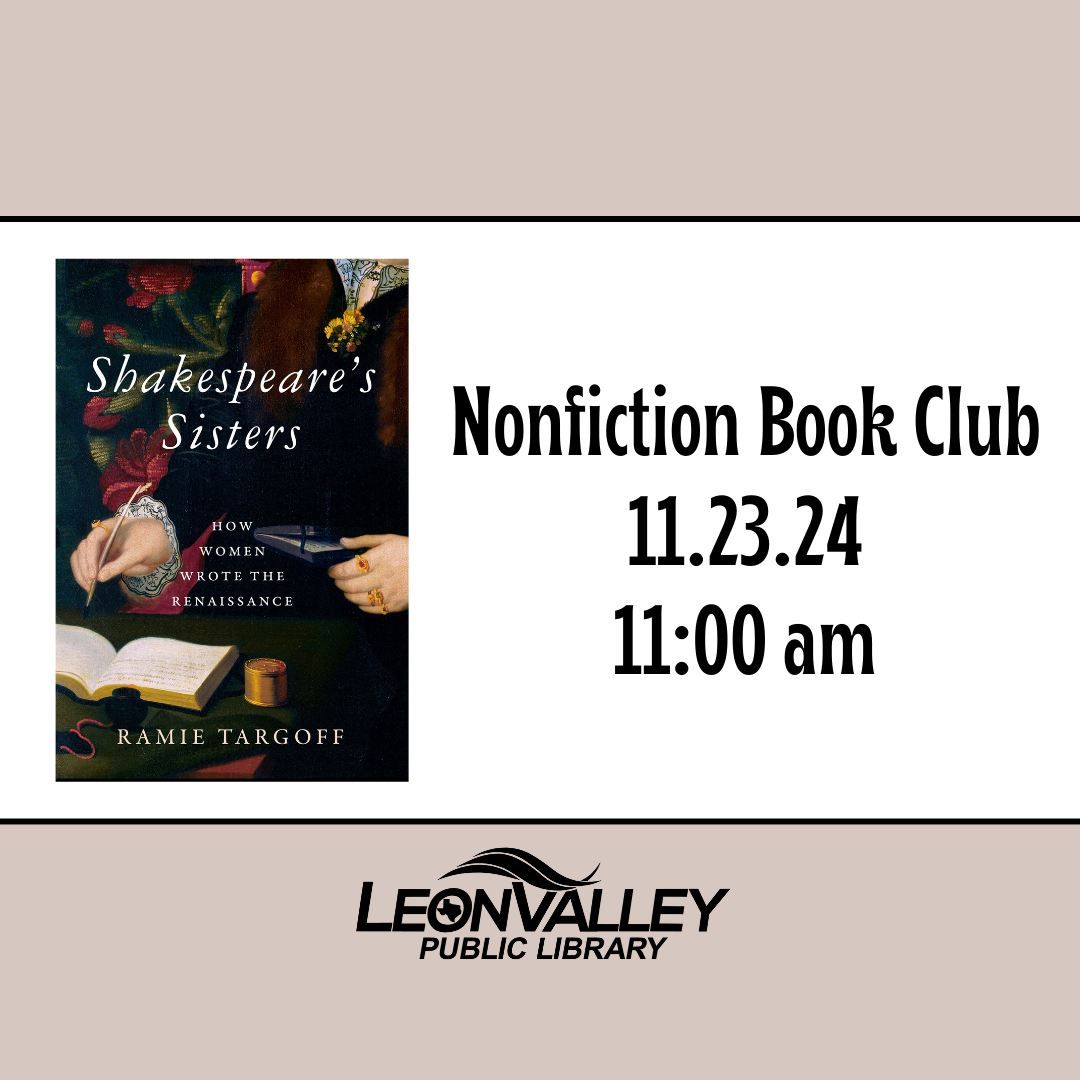 November Adult Nonfiction Book Club