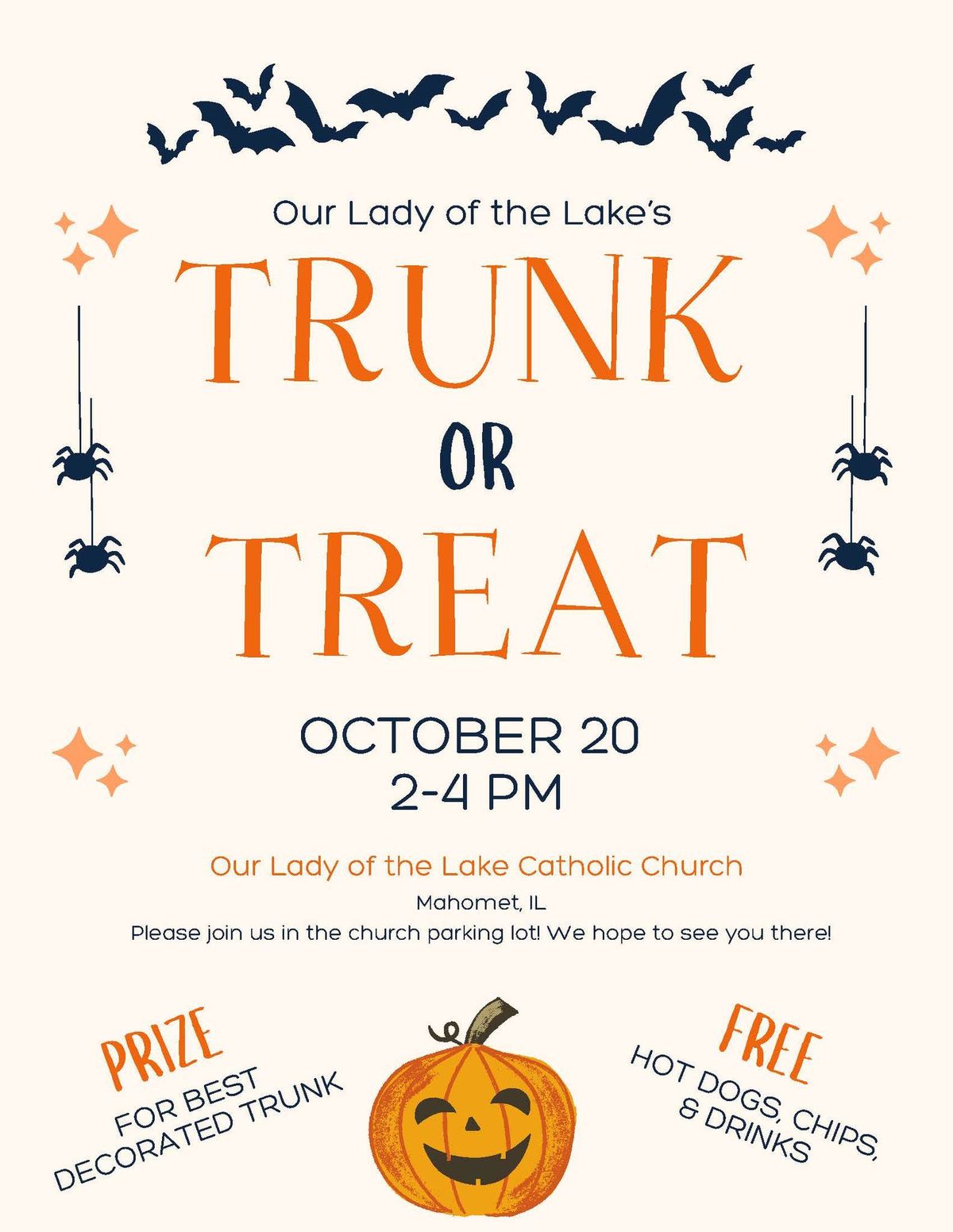 Our Lady of the Lake's Trunk or Treat