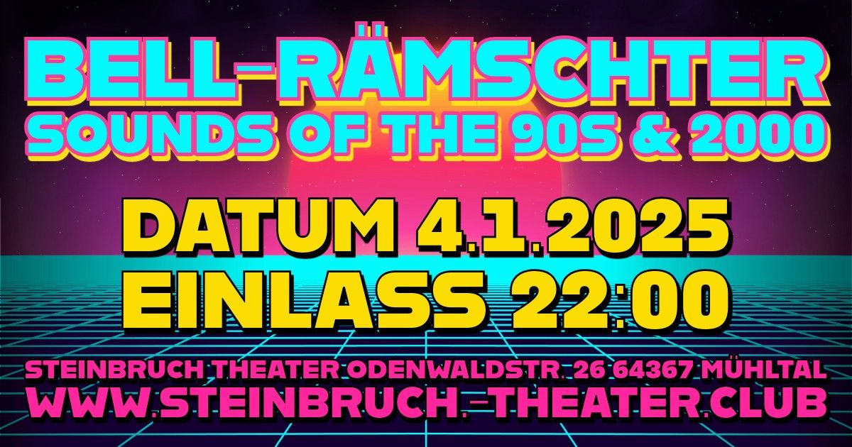 Bell-R\u00e4mschter Sound Of The 90s & 2000's mit dem Bellr\u00e4mschter DJ-Team