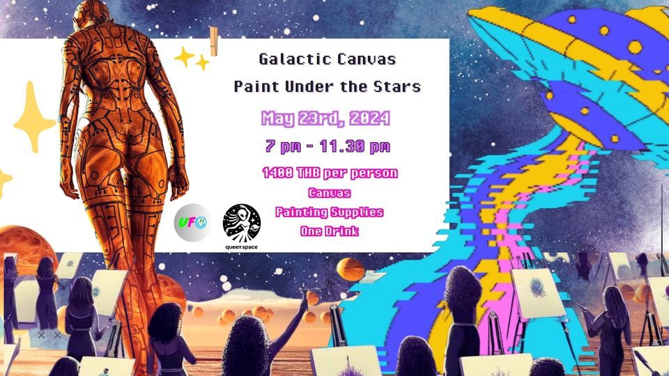 Galactic Canvas: Paint Under the Stars!