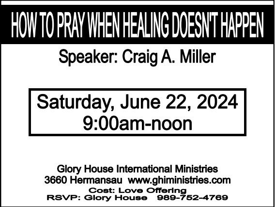 Seminar - How to Pray When Healing Doesn't Happen