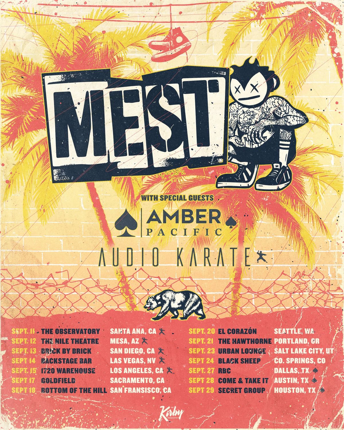 Mest w\/ Special Guests Amber Pacific