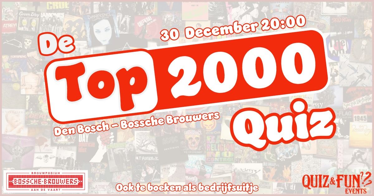 De Top 2000 Quiz | Den Bosch (sold out)