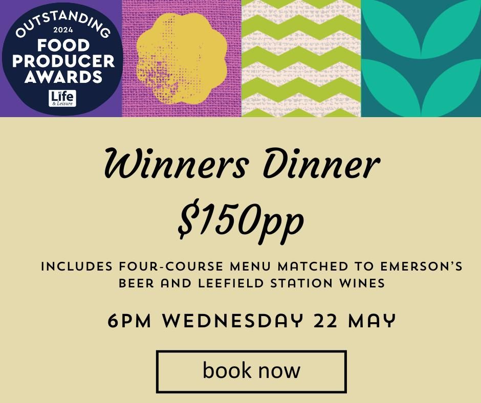 Outstanding Food Producers Winners Dinner