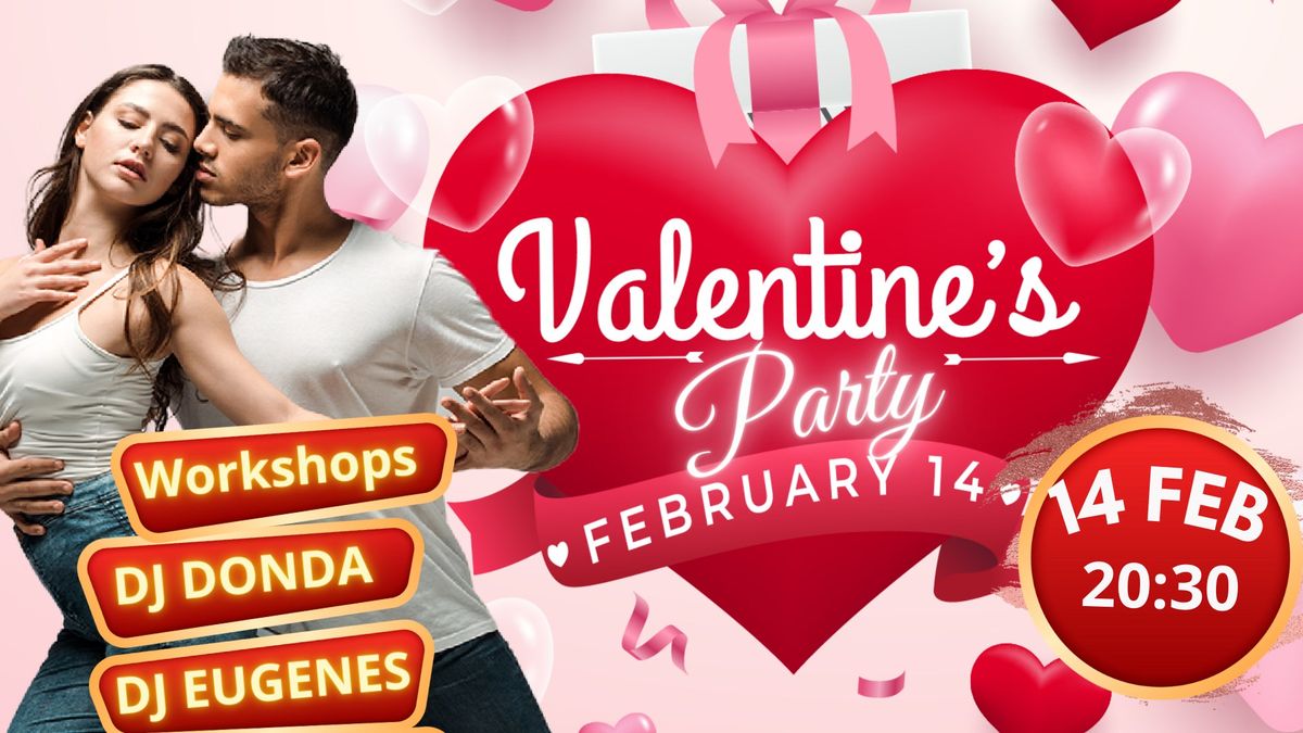 Valentine Latin Party Salsa Bachata Kizomba