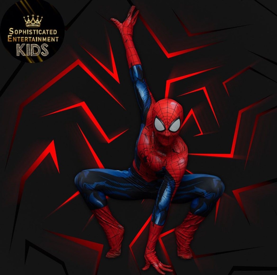 SPIDERMAN SOFT PLAY & TAG ACTIVE