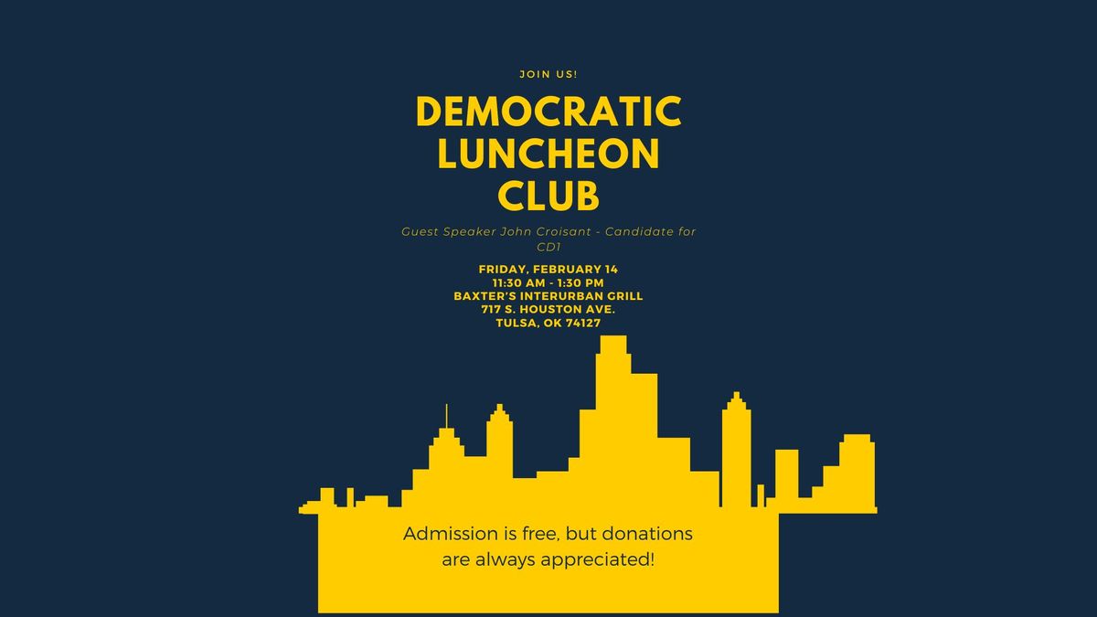 Tulsa County Democratic Party Luncheon Club