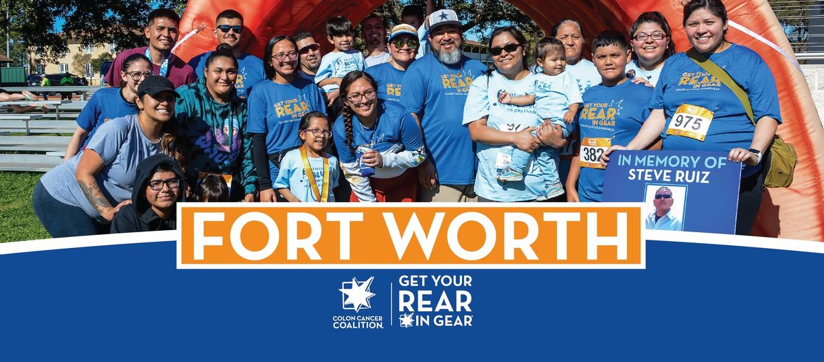 Get Your Rear in Gear - Fort Worth: 5K Run\/Walk for Colon Cancer