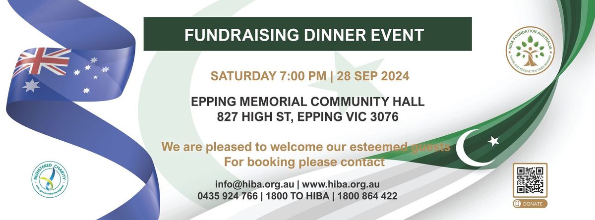 Hiba Foundation Australia Inc. - Fundraising Dinner 2024