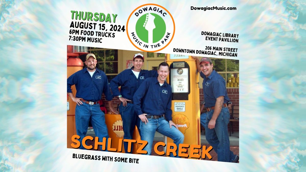 Schlitz Creek at Dowagiac Music in The Park