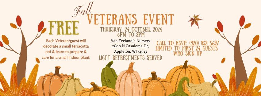 Fall Veterans Outreach - Planting Connections