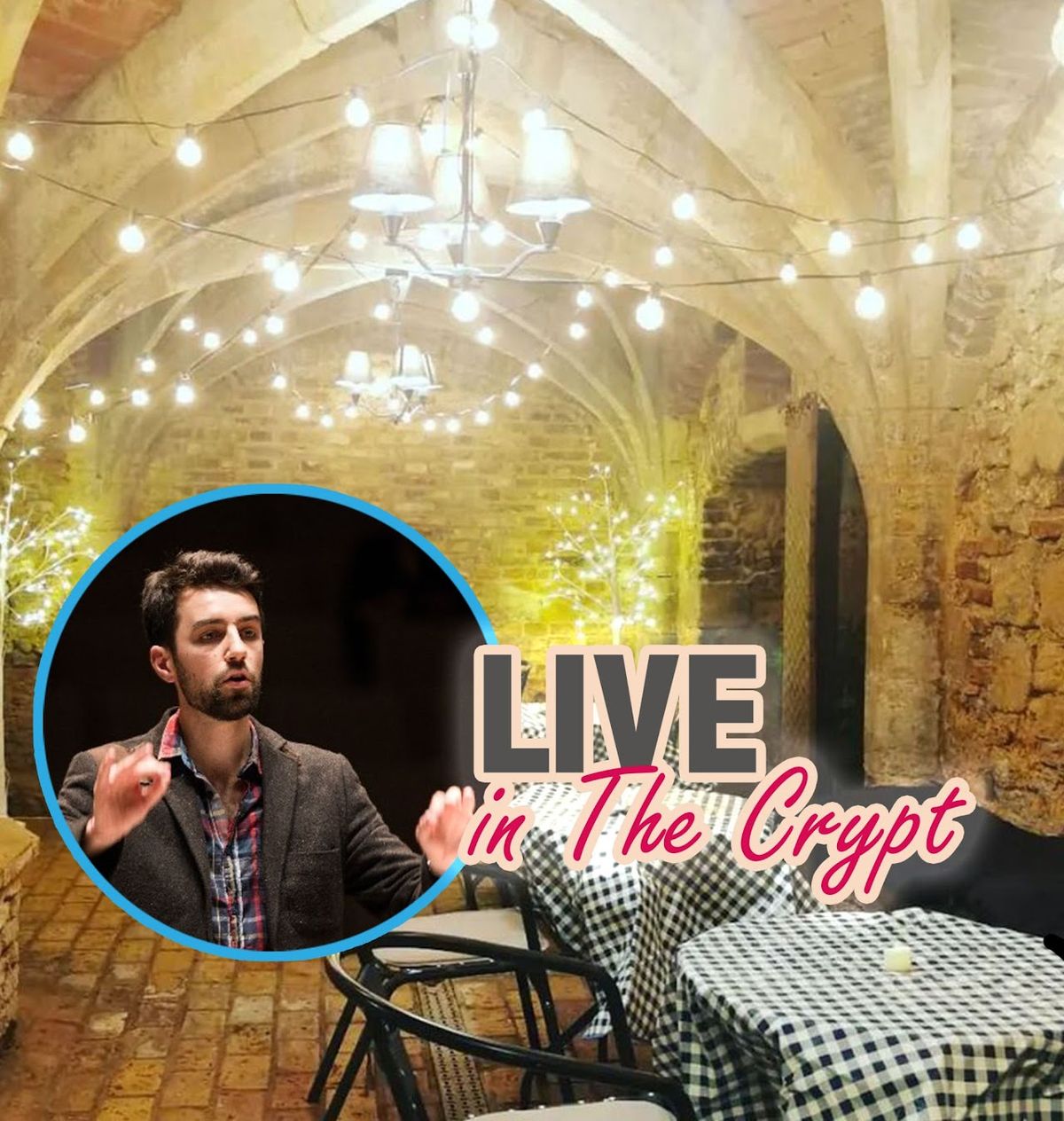 Live in the Crypt: Cinematic Piano with Jon Brigg