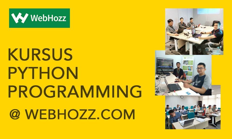 Kursus Python Programming Jakarta Bandung Agustus 2022 WebHozz, WebHozz ...