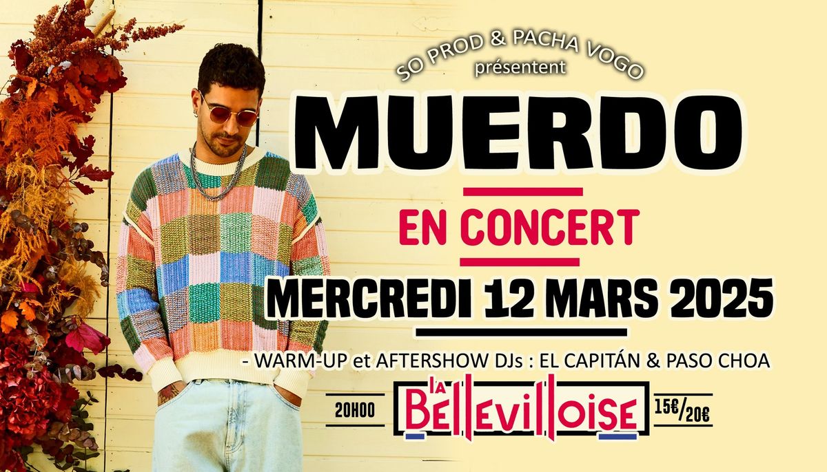 Muerdo en concert \u00e0 La Bellevilloise