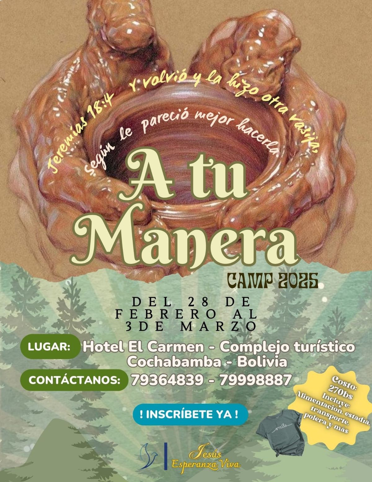 A TU MANERA || Campamento de J\u00f3venes