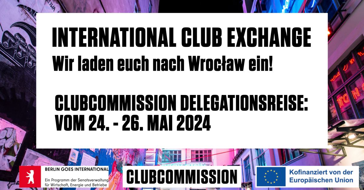International Club Exchange: Begleite uns mit dem Kulturzug nach Wroc\u0142aw!