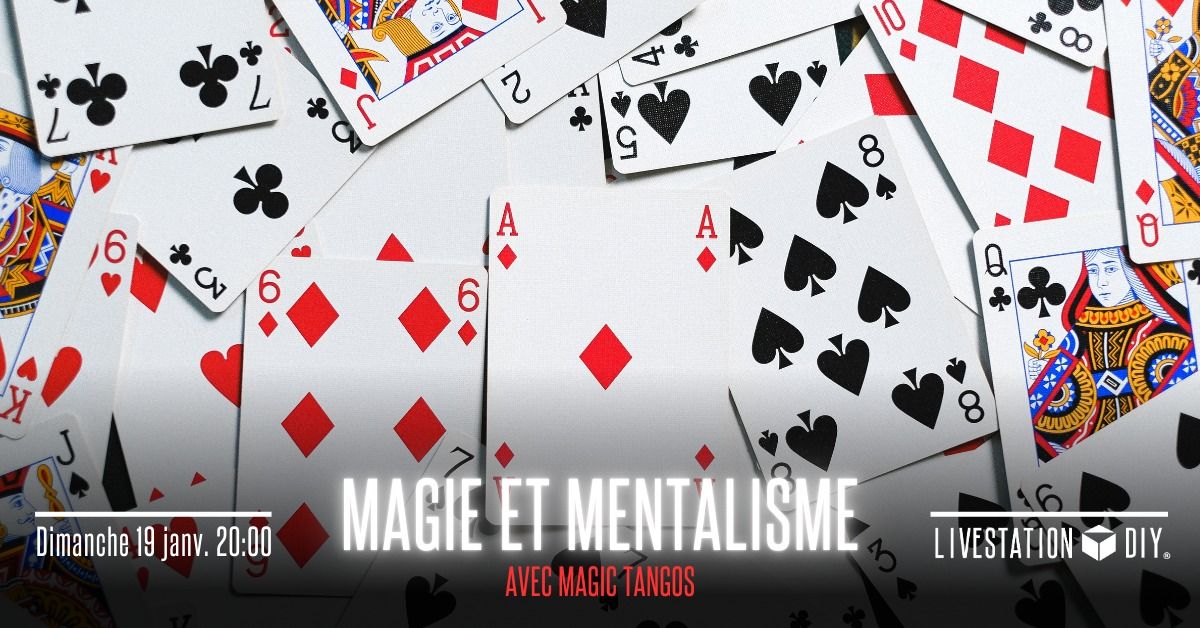 Soir\u00e9e magie avec Magic Tangos \u2663\ufe0f