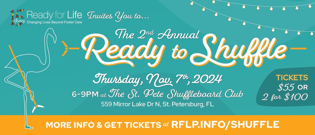 2nd Annual Ready to Shuffle benefiting Ready for Life