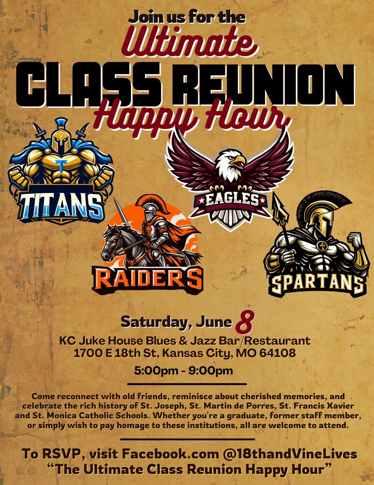 The Ultimate Class Reunion Happy Hour