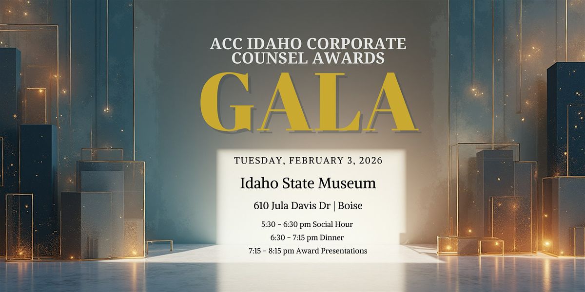 2026 ACC Idaho Corporate Counsel Awards Gala