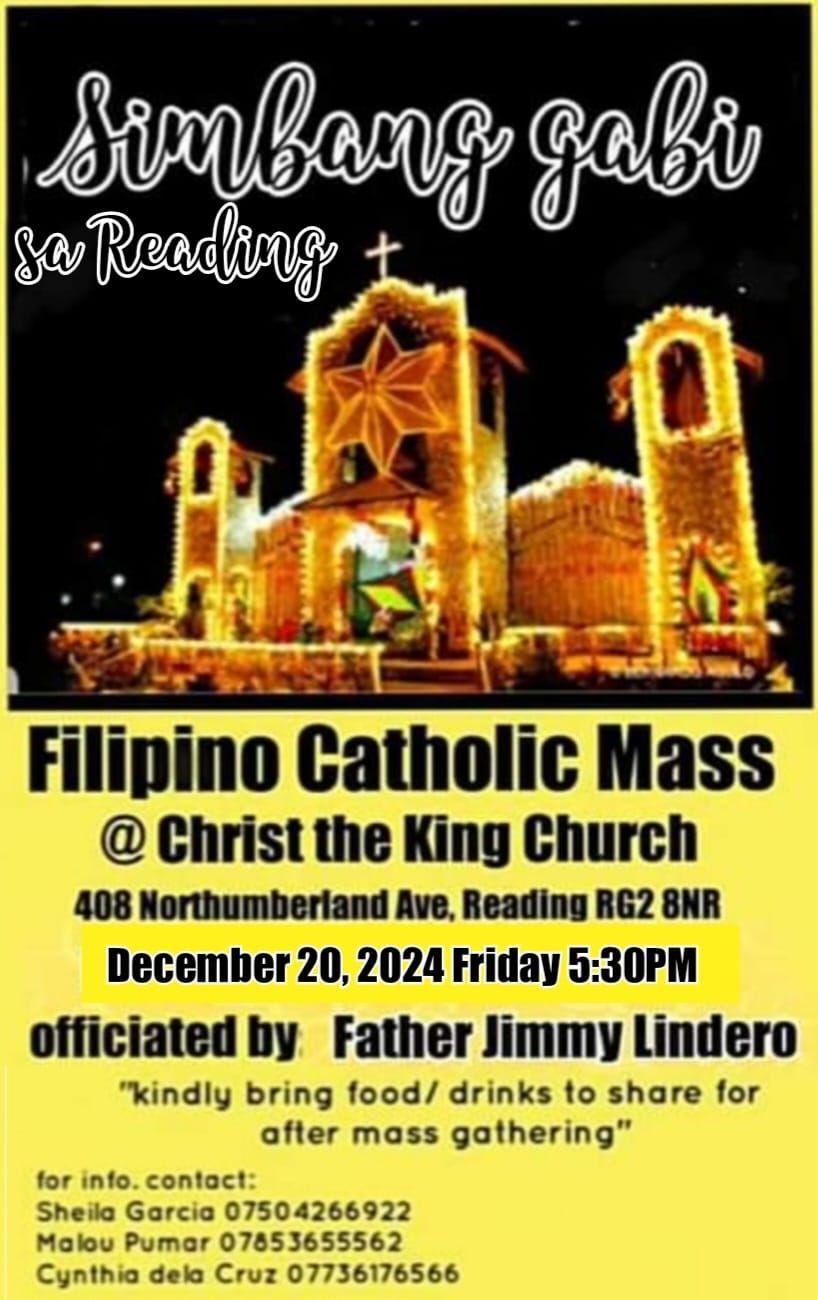 Simbang Gabi sa Reading 