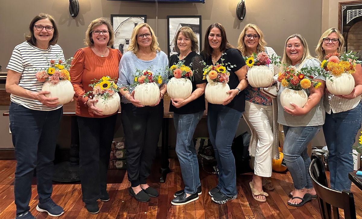 Pumpkin Floral Arrangement Workshop @ The Bristol Bazaar