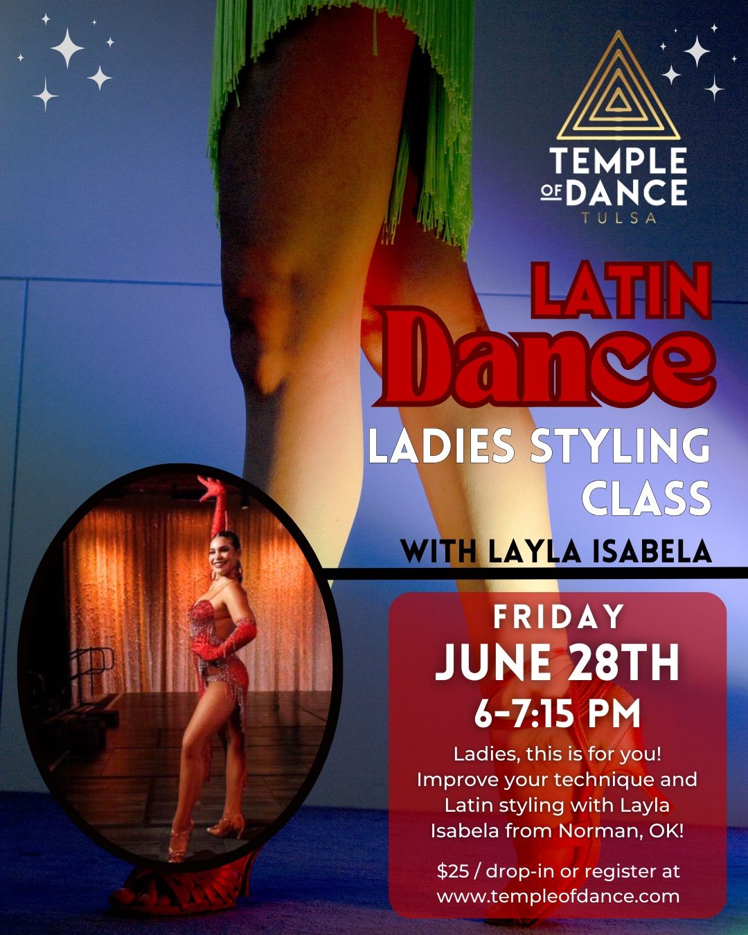 Ladies Latin Styling Class with Layla Isabela