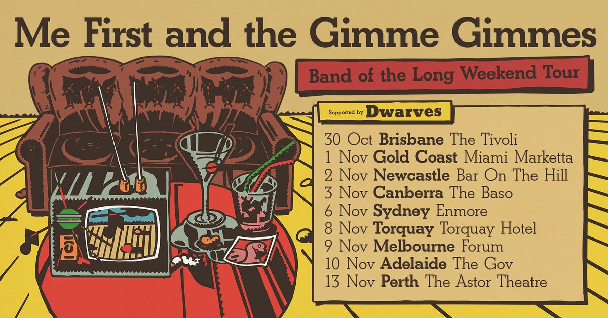 Me First and the Gimme Gimmes with special guests Dwarves - The Torquay Hotel, Torquay