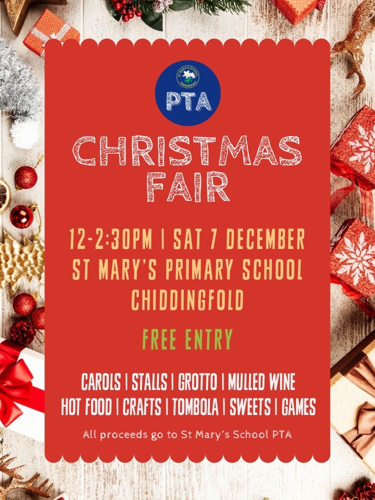 St Mary\u2019s School Christmas Fair