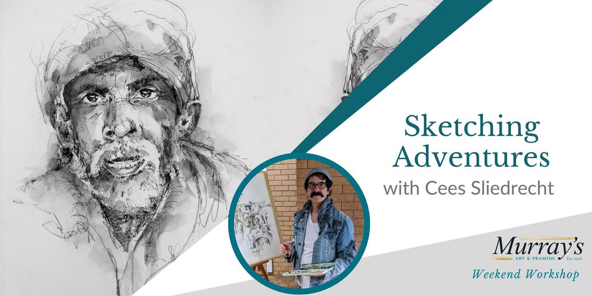 Weekend Sketching Adventures with Cees Sliedrecht (2 days) for adults
