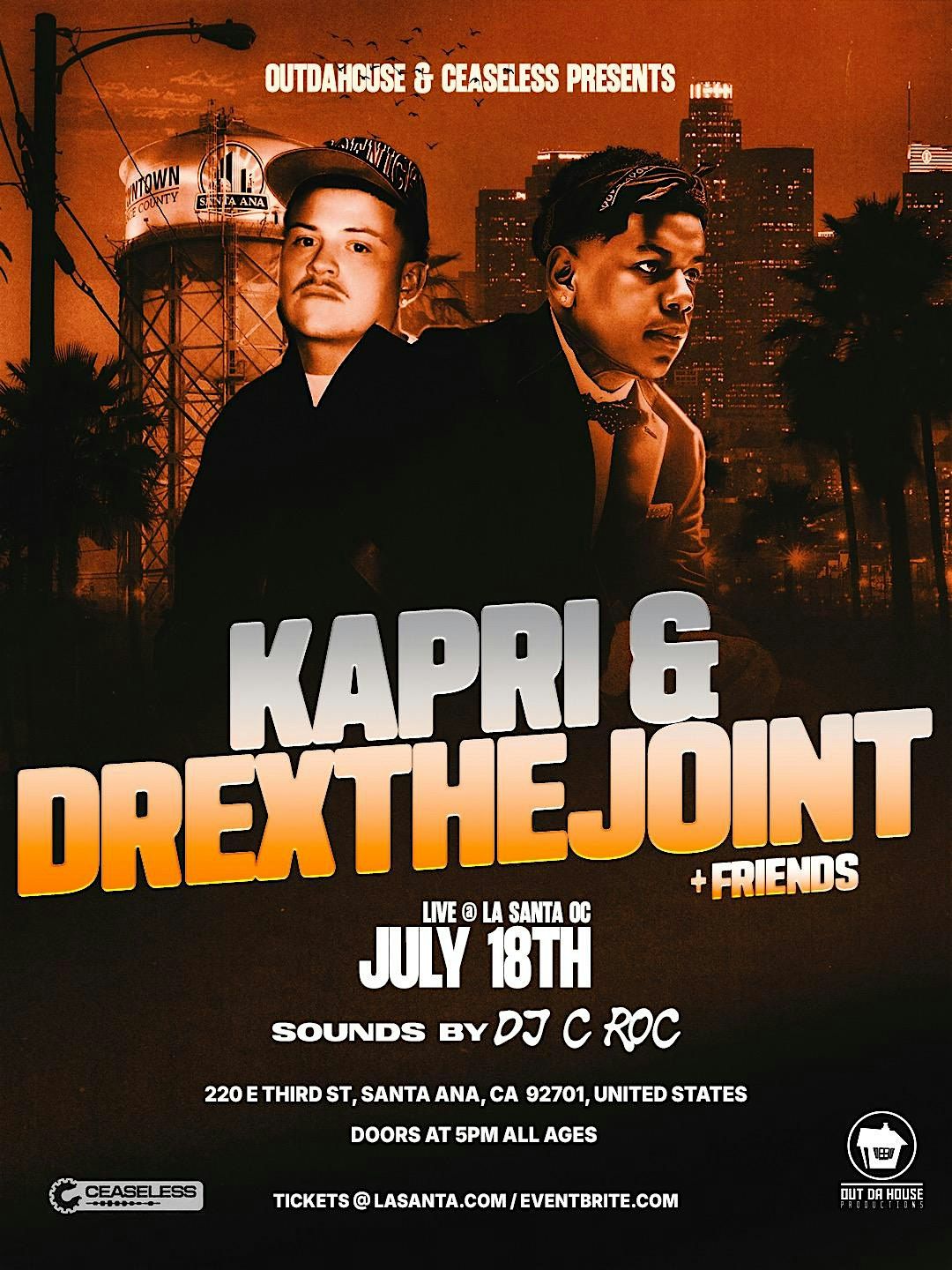 DREXTHEJOINT x KAPRI & Friends LIVE at LA SANTA
