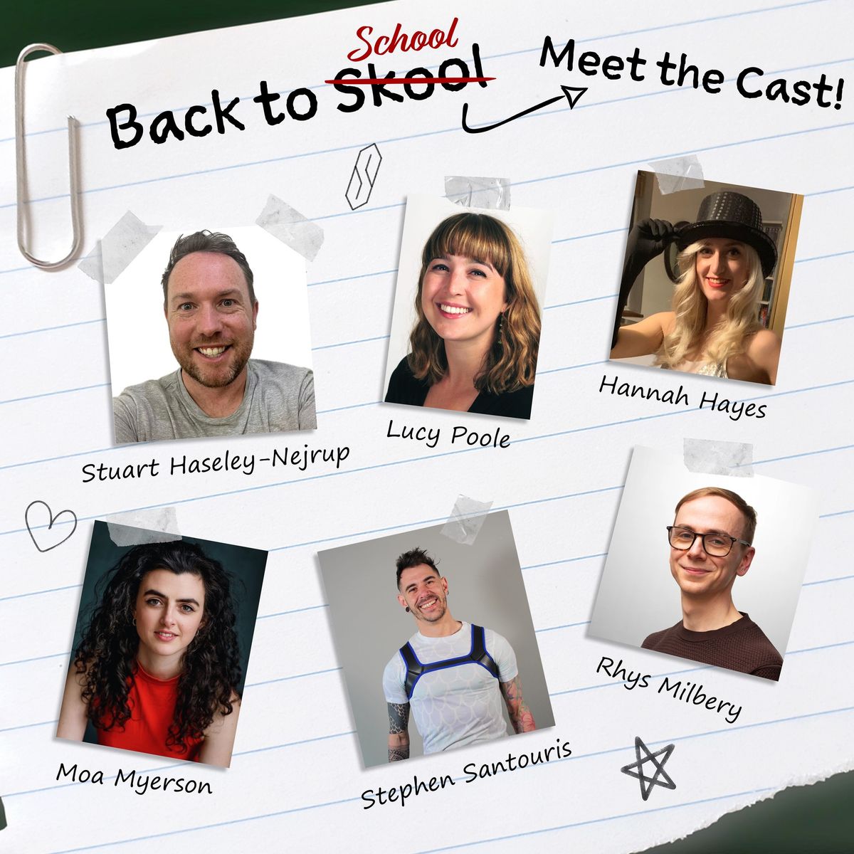 Back to School Musical Theatre Cabaret 