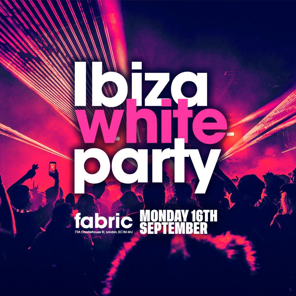 The 2024 Freshers Ibiza White Party at FABRIC!