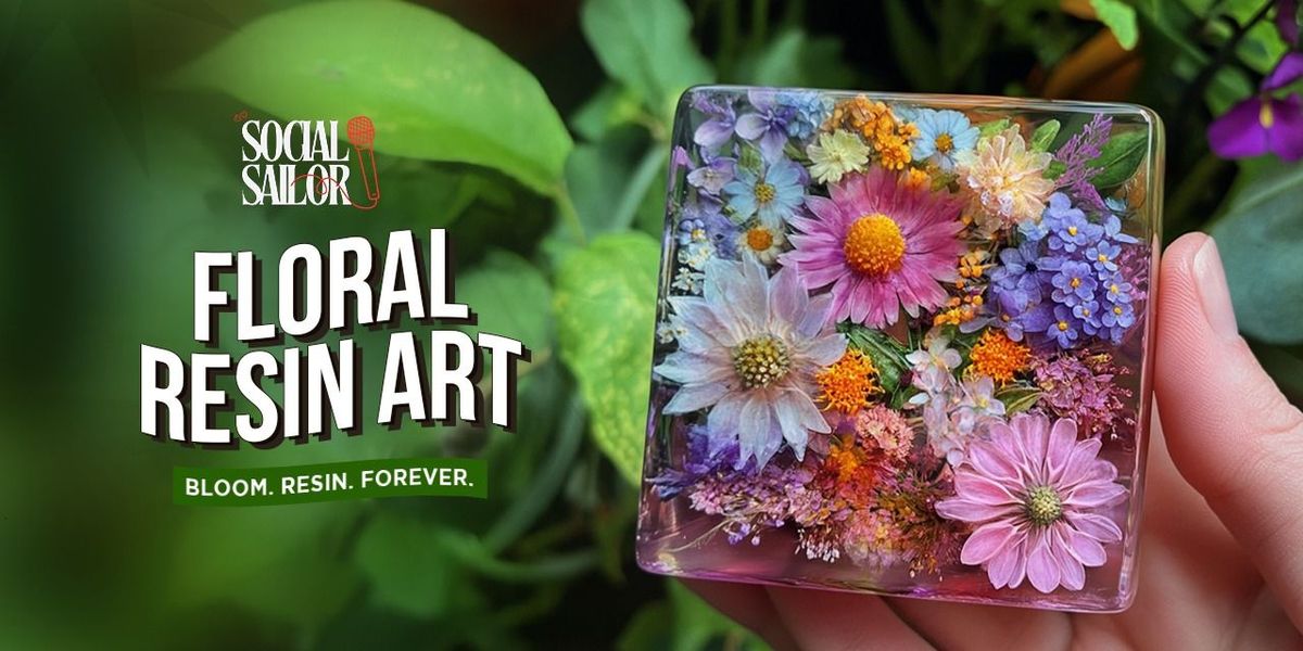 Floral Resin Art Date - Hyderabad