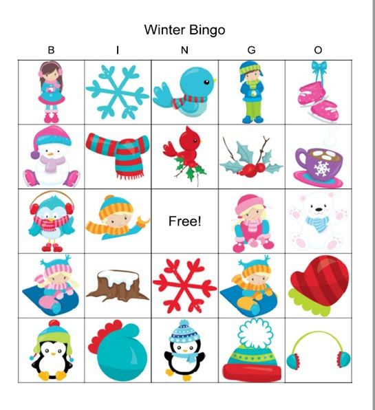 Picture Bingo at the Library