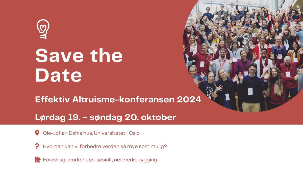 Effektiv Altruisme-konferansen 2024