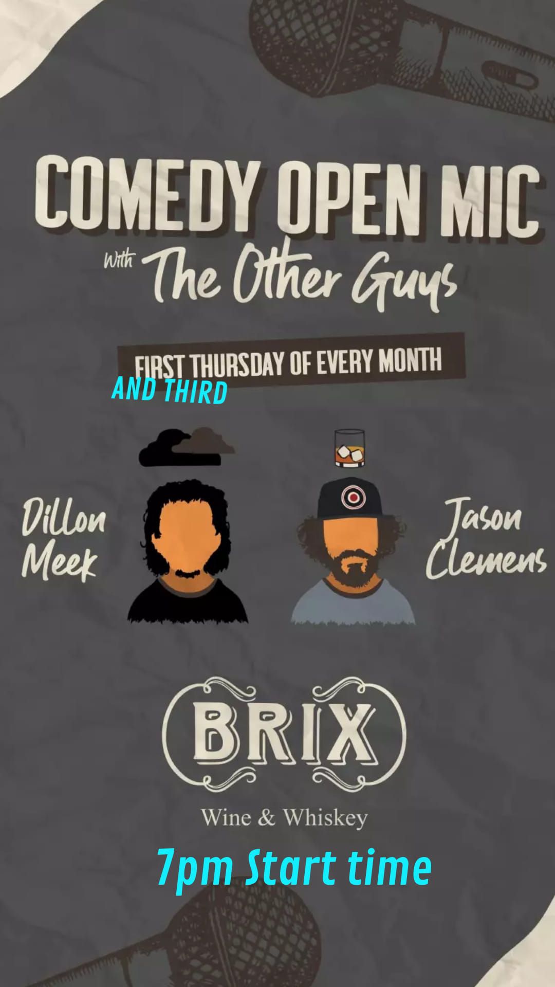 Brix Comedy Open Mic with The Other Guys Comedy